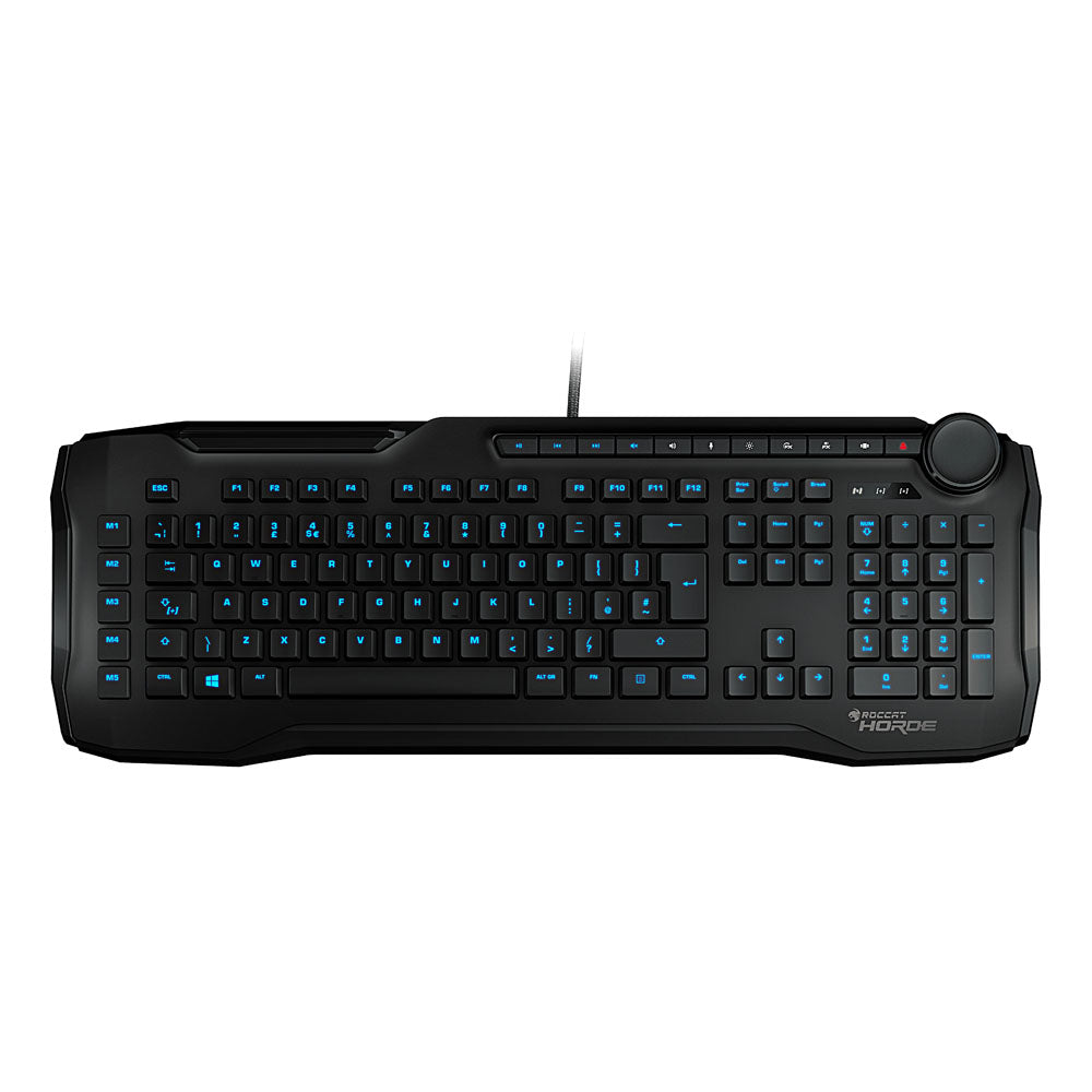 Horde Membranical Gaming Keyboard, Uk Layout, Black