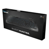 Horde Membranical Gaming Keyboard, Uk Layout, Black