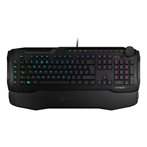 Horde Aimo Membranical Rgb Gaming Keyboard, Uk Layout, Black