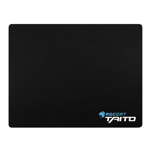 Taito 2017 Mid-size Shiny Black Gaming Mousepad, 400 X 320 X 3 Mm, Black