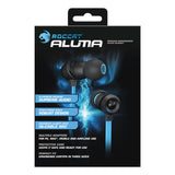 Aluma In-ear Premium Performance Gaming Headset With Built-in Microphone, Black-blue