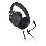 Cross Multi-platform Over-ear Stereo Gaming Headset With Dual Detachable Microphones, Black