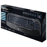 Ryos Mk Glow Illuminated Mechanical Gaming Keyboard With Cherry Mx Black Key Switches, Uk Layout