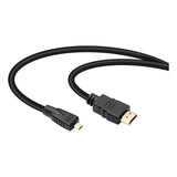 High Speed Hdmi To Micro Hdmi Cable Hq, 1.8m, Black