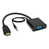 Hdmi To Vga Adapter Hq, Black