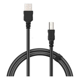 Usb 2.0 Usb-a Plug To Usb-b Plug Connection Cable, 3m, Black