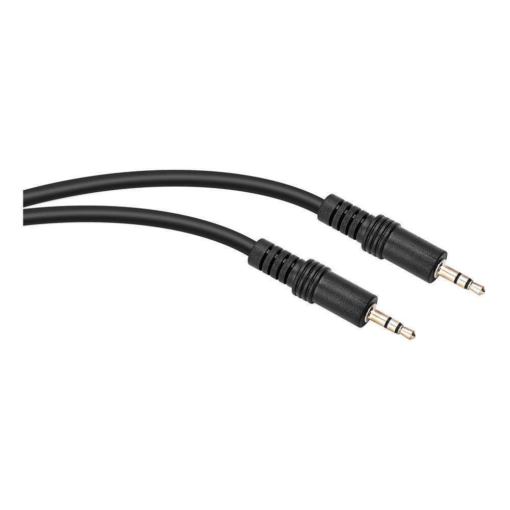 3.5mm To 3.5mm Audio Stereo Jack Cable Hq, 1.5m, Black