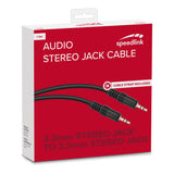 3.5mm To 3.5mm Audio Stereo Jack Cable Hq, 1.5m, Black