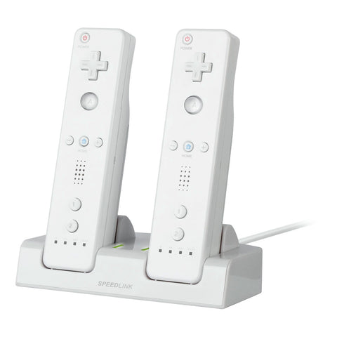 Jazz Usb Charger And Batteries For Wii-u-wii, White