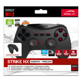 Strike Nx Wireless Gamepad With Vibration Function For Sony Playstation Ps3, 10m Range, Black