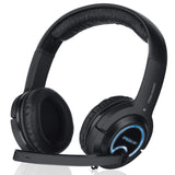 Xanthos Stereo Universal Gaming Headset With Fold-away Microphone, Black