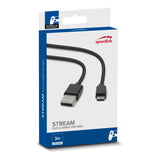 Stream Play & Charge Usb Cable For Sony Ps4, Black