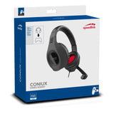 Coniux Stereo Headset For Playstation 4, Black