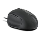 Obsidia 3200dpi Ergonomic Optical Pc Mouse, Usb, Black