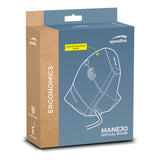 Manejo Optical 1600dpi Ergonomic Vertical Usb Mouse, Black