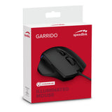 Garrido 2400dpi Illuminated Optical Ergonomic Pc Mouse, Black