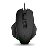 Garrido 2400dpi Illuminated Optical Ergonomic Pc Mouse, Black