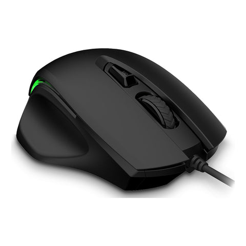 Garrido 2400dpi Illuminated Optical Ergonomic Pc Mouse, Black