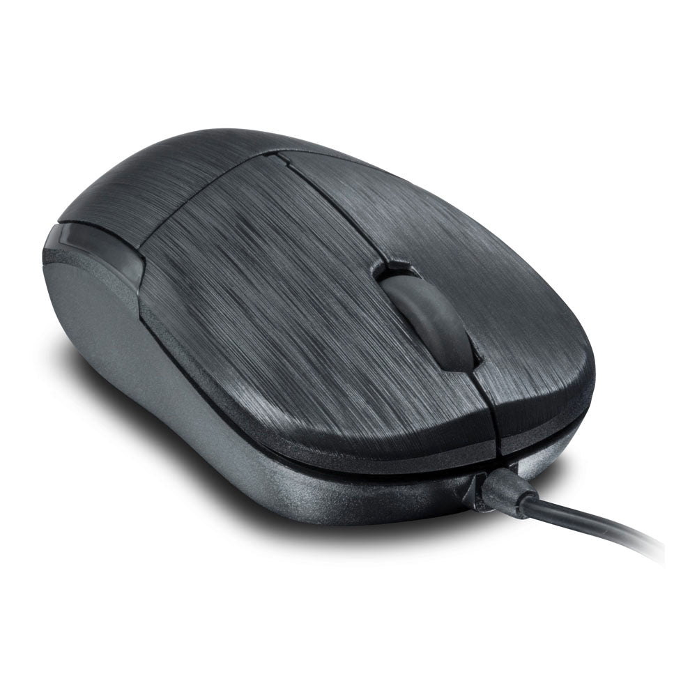 Jixster Three-button 1000dpi Optical Pc Mouse, Black