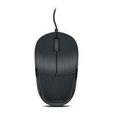 Jixster Three-button 1000dpi Optical Pc Mouse, Black