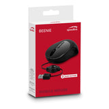 Beenie 1200dpi Mobile Mouse With Retractable Usb Cable, Black