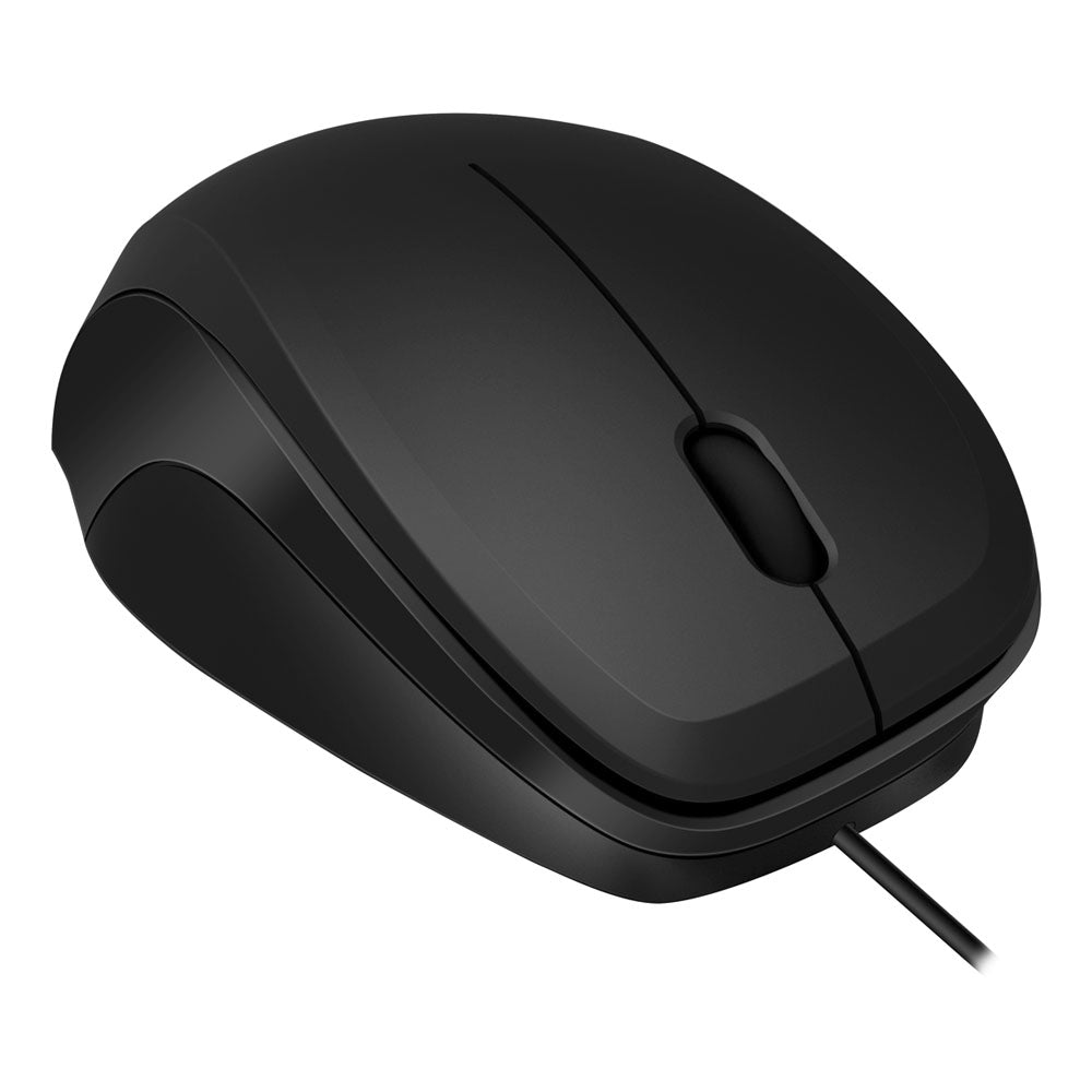 Ledgy Silent 900dpi Optical Usb Mouse, Black