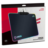 Orios Rgb Gaming Mousepad, Black