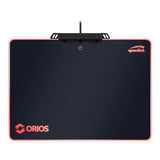 Orios Rgb Gaming Mousepad, Black