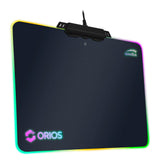 Orios Rgb Gaming Mousepad, Black