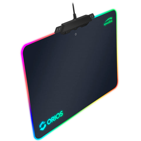 Orios Rgb Gaming Mousepad, Black