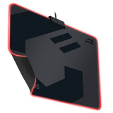 Orios Led Gaming Mousepad, Soft, Black-grey