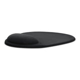 Vellu Mousepad With Gel Wristrest Support, Black