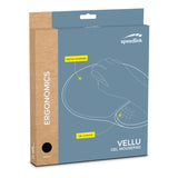 Vellu Mousepad With Gel Wristrest Support, Black