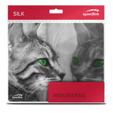 Cat Reflection Silk Mousepad