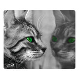 Cat Reflection Silk Mousepad