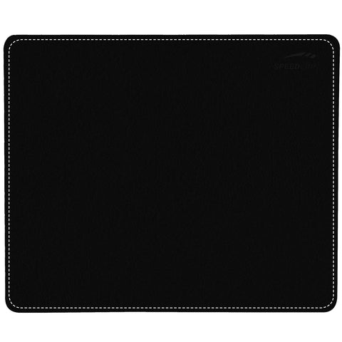 Notary Soft Touch Leather Style Mousepad, Black