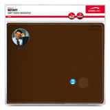 Notary Soft Touch Leather Style Mousepad, Brown