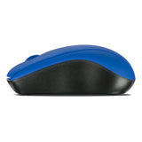 Snappy Wireless 1000dpi Optical Three-button Mouse With Usb Receiver, Blue