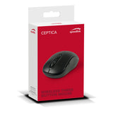 Ceptica Wireless Usb 1600dpi Mouse, Black