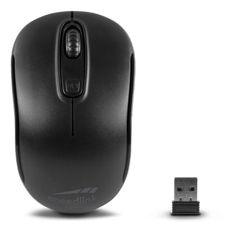 Ceptica Wireless Usb 1600dpi Mouse, Black