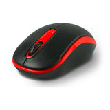 Ceptica Wireless Usb 1600dpi Mouse, Black-red