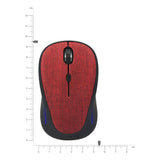 Cius Wireless Usb 1600dpi Mouse, Red