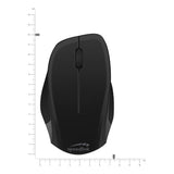 Ledgy Silent 1200dpi Optical Wireless Mouse, Black