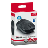 Jixster Bluetooth 3.0 1400dpi Optical Three-button Pc Mouse, 10m Range, Black