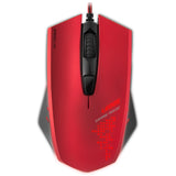 Ledos 3000dpi Optical Gaming Mouse, Red