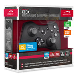 Xeox Pro Analog Wireless Pc Gamepad, Black