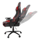 Ariac Premium Gaming Chair With 4d Armrests And 360 Degree Swivel Design, Black-red