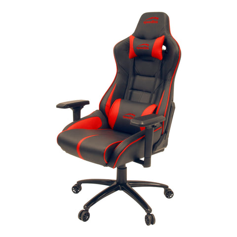 Ariac Premium Gaming Chair With 4d Armrests And 360 Degree Swivel Design, Black-red