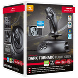 Dark Tornado Usb Flightstick With Force Vibration, Black