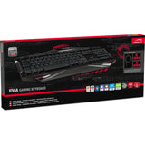 Iovia Gaming Keyboard, Uk Layout, Black